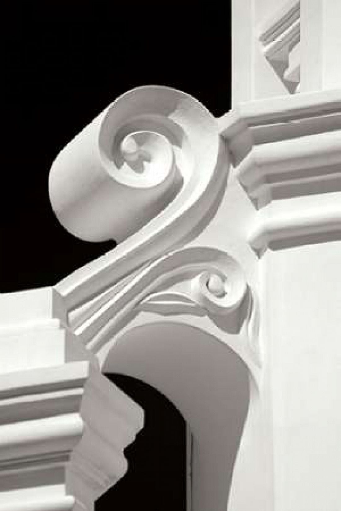 Mission Detail II BW Canvas Art - Douglas Taylor (12 x 18)
