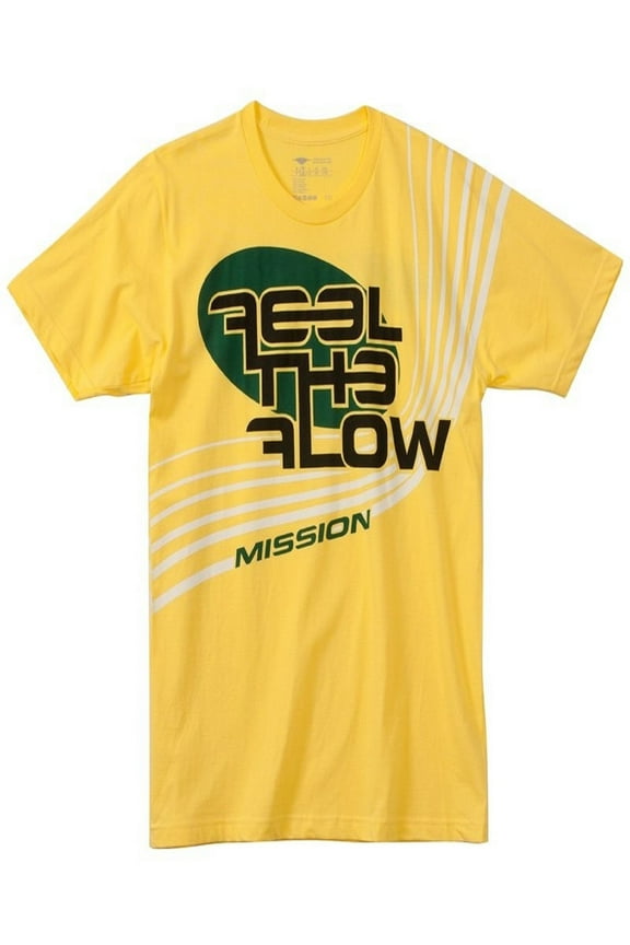 Feel the Flow Senior Short Sleeve Tee Shirt, Large