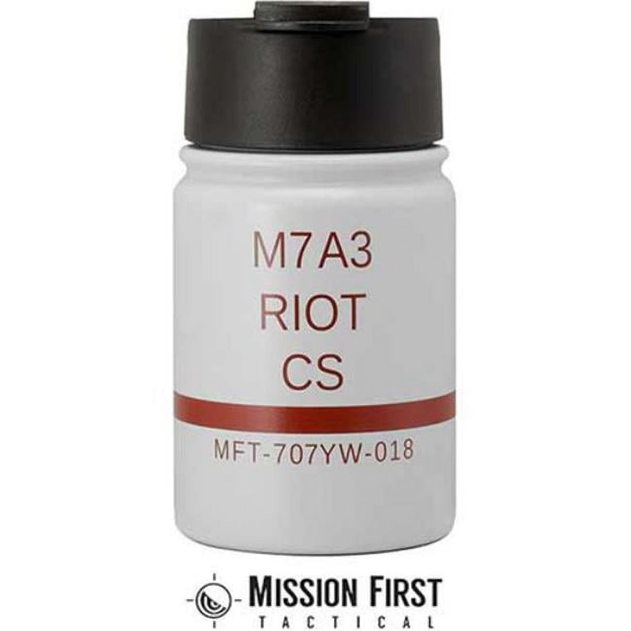 Mission First Tactical MFT DM18R-25 24 oz M18 Evac Tumbler with Twist on Top Red Smoke