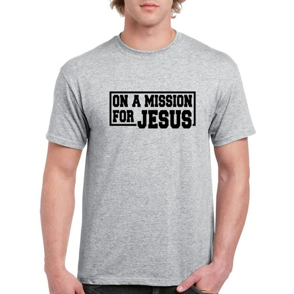 Mission For Jesus Men T-Shirt, Male Small