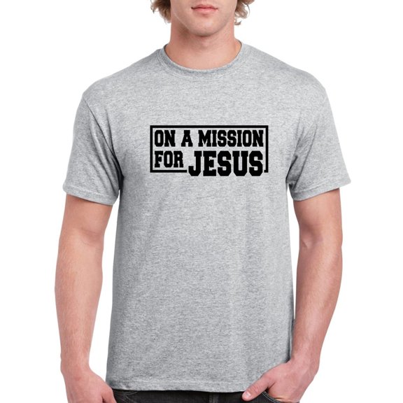 Mission For Jesus Men T-Shirt, Male XX-Large