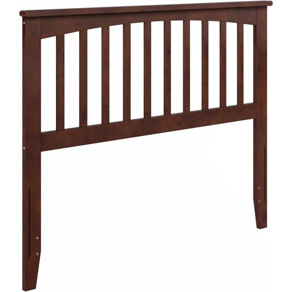 Mission Full Solid Wood Headboard, Walnut