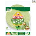 thumbnail image 1 of Mission Garden Spinach Herb Wraps, Soft Veggie Wraps, 6 Count, 1 of 1