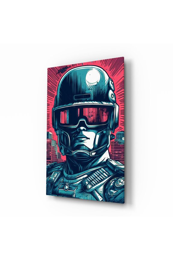 Mission Glass Wall Art || Designer Collection