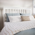 thumbnail image 1 of AFI Mission Full Solid Wood Headboard, White, 1 of 6