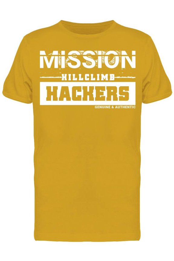 Mission Hill Climb Hackers T-Shirt Men -Image by Shutterstock, Male Large