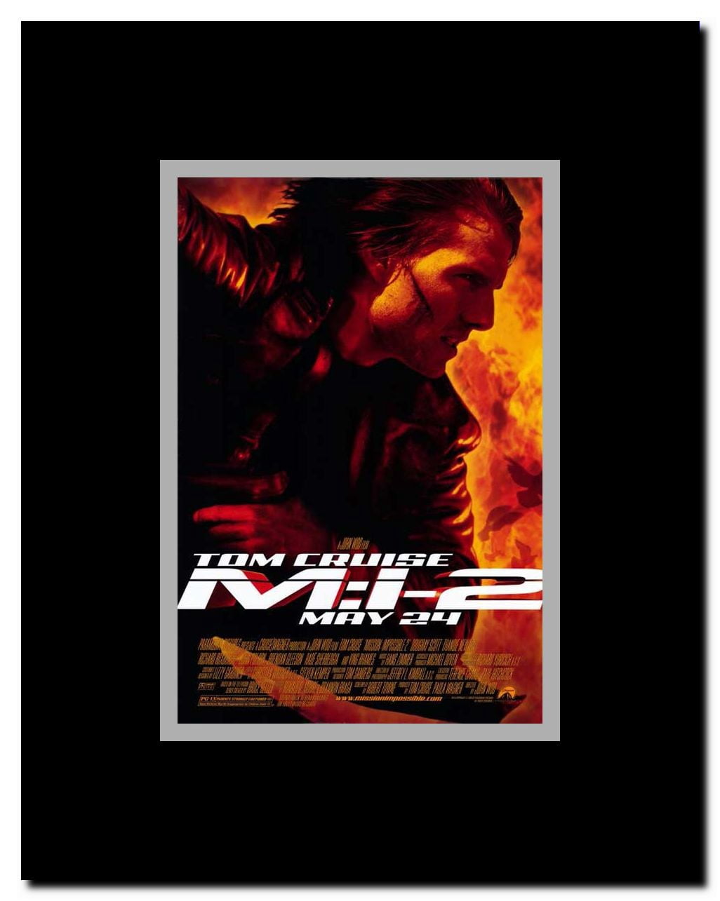 Mission: Impossible 2 Framed Movie Poster