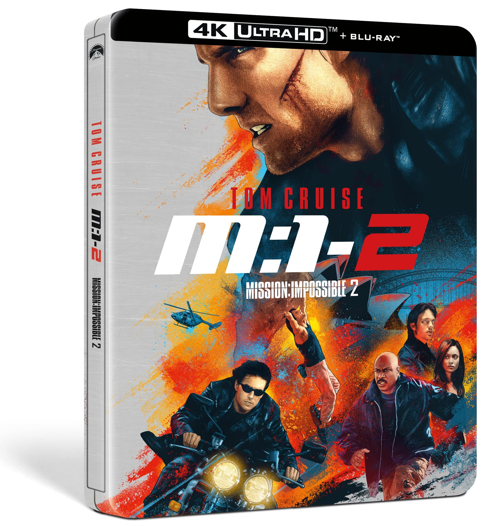 Mission: Impossible - 2 (Steelbook 4K UHD + Blu-ray) (4K Ultra HD) Tom Cruise Dougray Scott