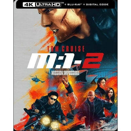 Mission: Impossible 2 (Steelbook) (4K Ultra HD + Blu-Ray + Digital Copy)