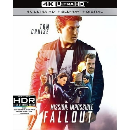 Mission: Impossible 6: Fallout (4K Ultra HD + Blu-ray + Digital Code)