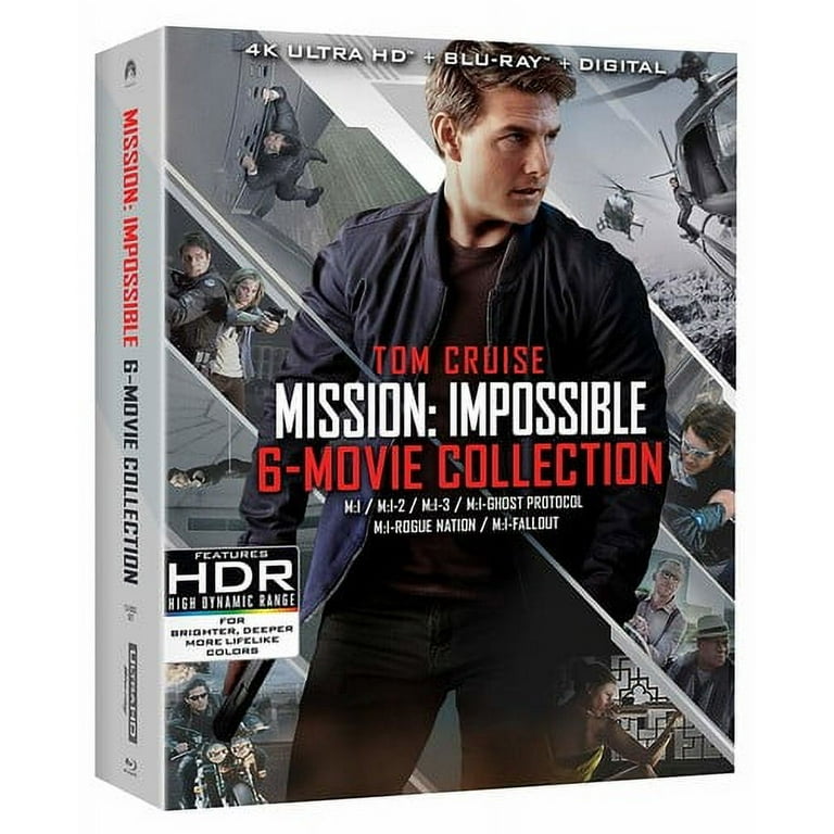 Mission Impossible 6 Movie Collection 4K Ultra HD Blu ray UHD
