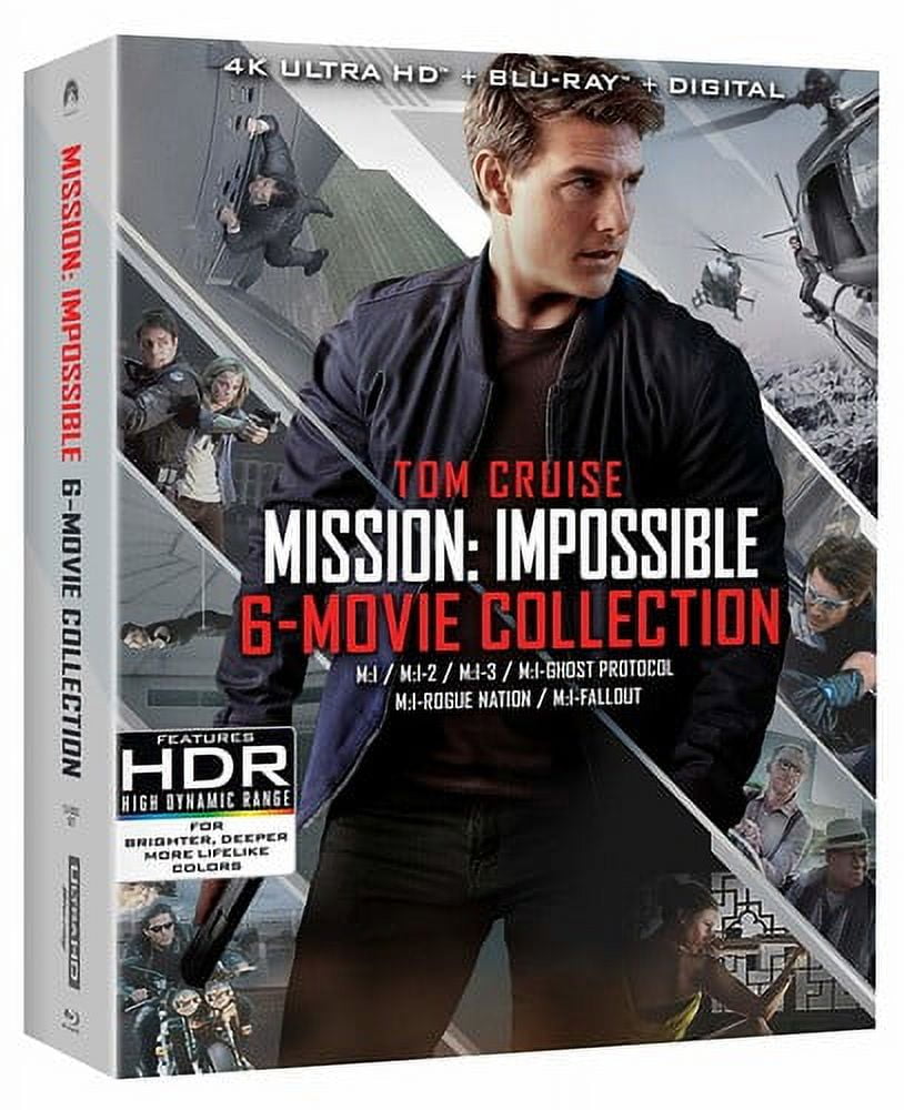 Mission: Impossible: 6-Movie Collection (4K Ultra HD + Blu-ray) 