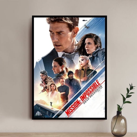 Mission Impossible 7 Movie Poster, Art Print