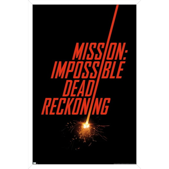Mission Impossible: Dead Reckoning Part 1 - Fuse One Sheet Wall Poster, 22.375" x 34" Framed