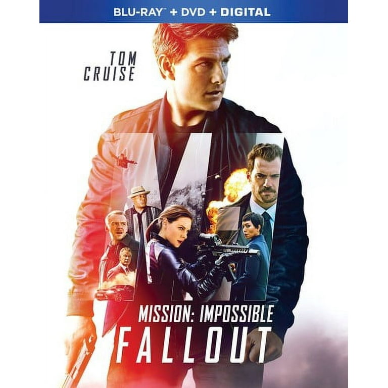 Mission Impossible Fallout Blu ray DVD Digital Copy Paramount Action Adventure