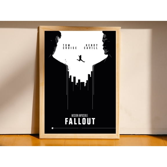 Mission Impossible Fallout Movie Poster, Poster Collectibles, House Decorations