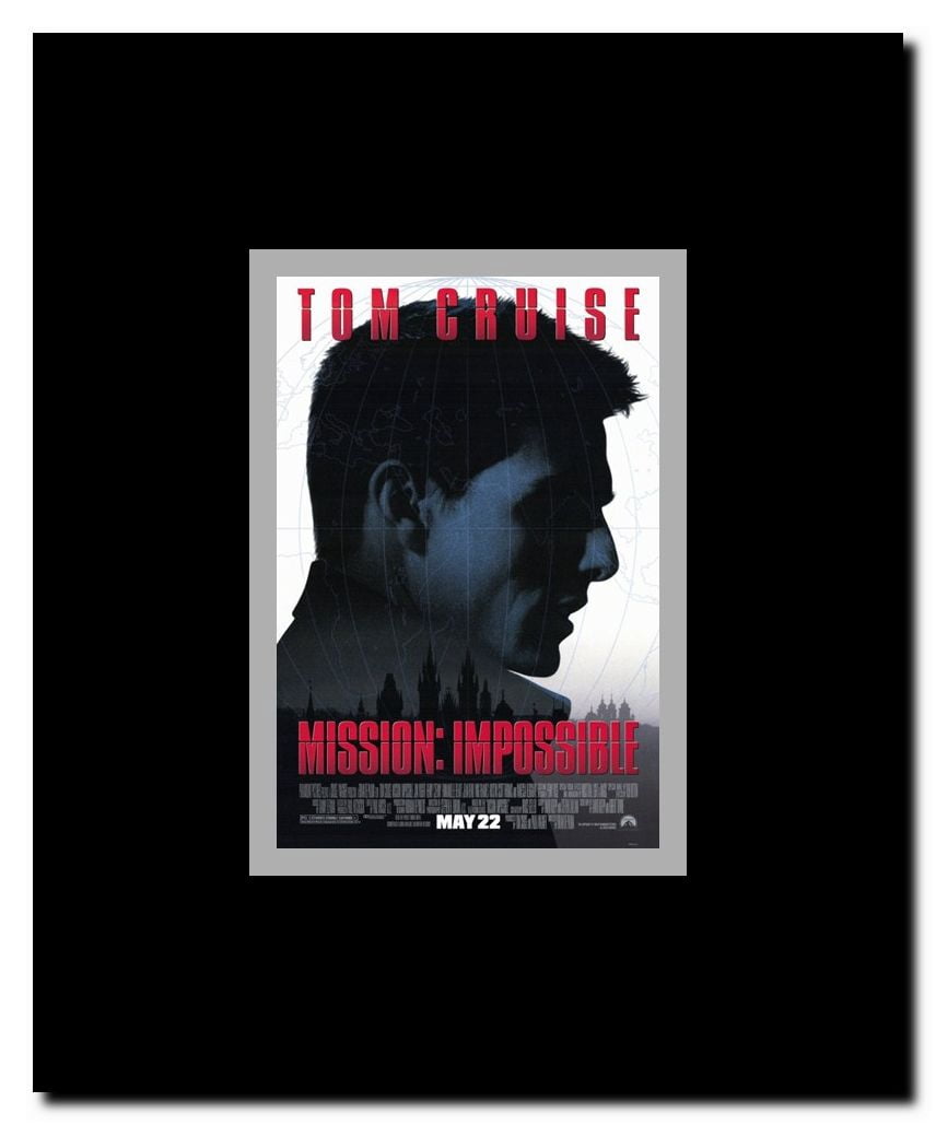 Mission: Impossible Framed Movie Poster