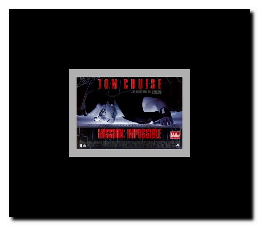 Mission: Impossible Framed Movie Poster