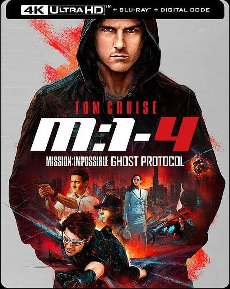 Mission: Impossible: Ghost Protocol (Steelbook) (4K Ultra HD + Blu-Ray + Digital Copy)