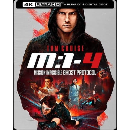 Mission: Impossible: Ghost Protocol (Steelbook) (4K Ultra HD + Blu-Ray + Digital Copy)