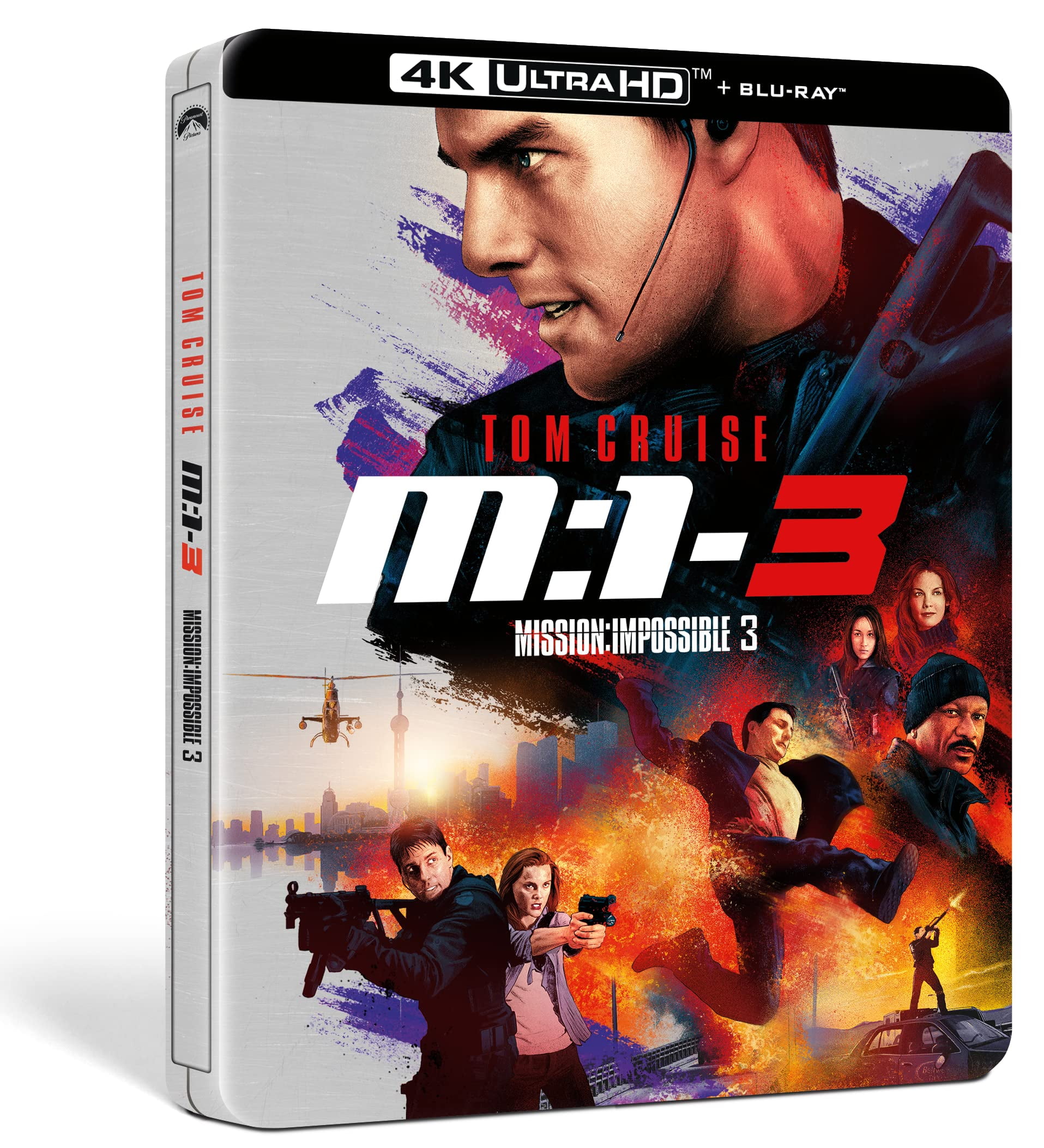 Mission: Impossible - III (Steelbook 4K UHD + 2 Blu-ray) (4K Ultra HD) Tom Cruise J.J. Abrams