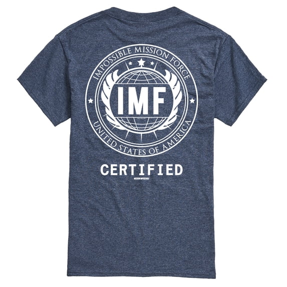 Mission Impossible - IMF Certified - Men's Short Sleeve Graphic T-Shirt