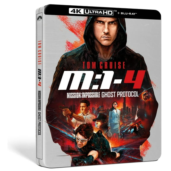 Mission: Impossible - Protocollo Fantasma (Steelbook 4K UHD + 2 Blu-ray) (4K Ultra HD)
