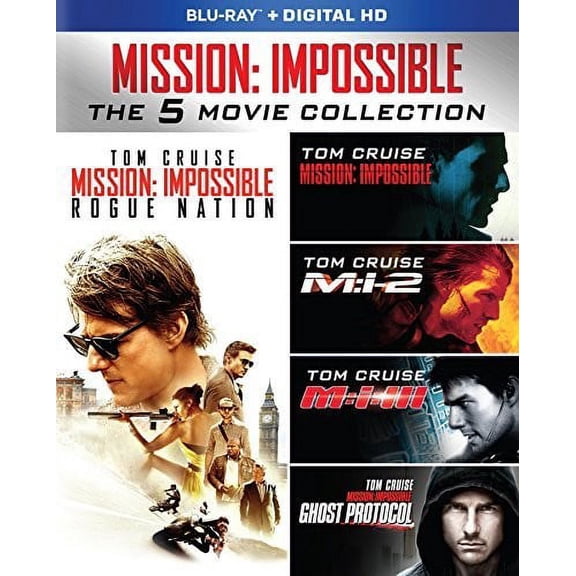 Mission: Impossible: The 5 Movie Collection (Blu-ray)