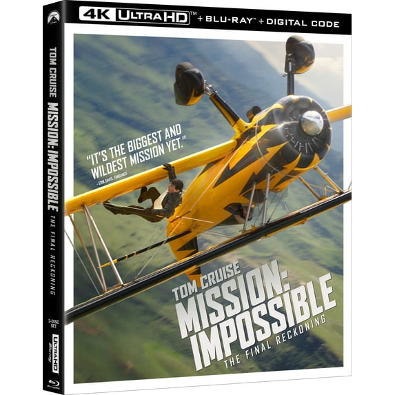 Mission: Impossible - The Final Reckoning (4K Ultra HD + Blu-ray + Digital Copy)