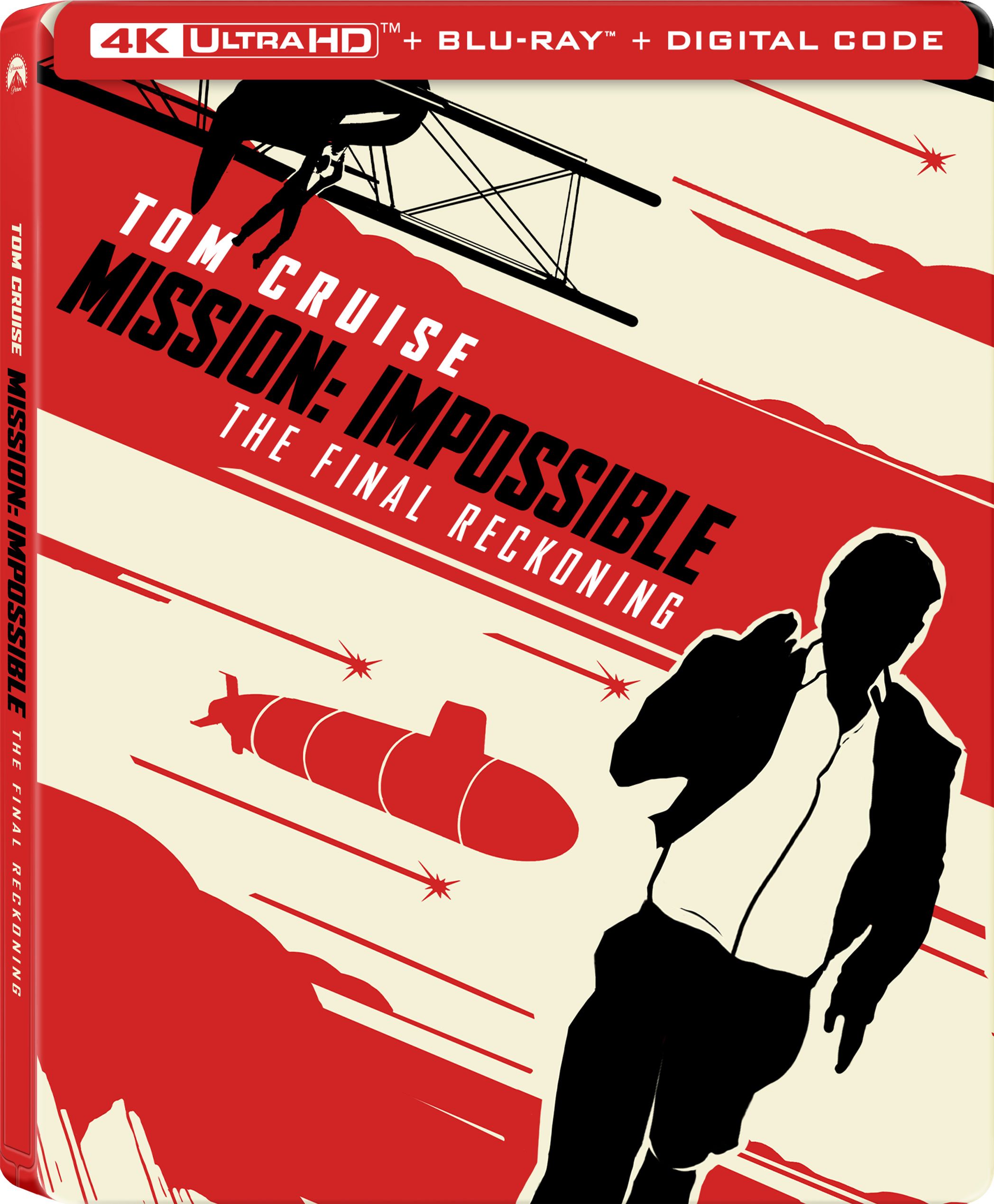 Mission: Impossible - The Final Reckoning (Steelbook) (4K Ultra HD + Blu-ray + Digital Copy)