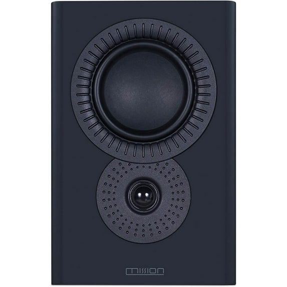 Mission LX2MKIIBK LX-2 MKII 2-Way Bookshelf Speaker - Lux Black