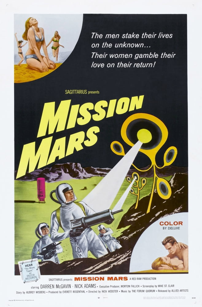 Mission Mars U Canvas Art - (11 x 17)