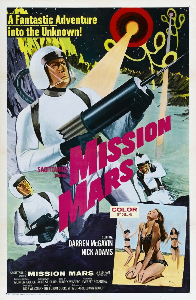 Mission Mars U Canvas Art -  (11 x 17)