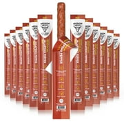 Mission Meats Beef Sticks – 100% Grass Fed & Pasture Raised, Sugar Free, Individually Wrapped Healthy Snacks, Whole 30 & Paleo Friendly, Jalapeno 1oz (Pack of 12)