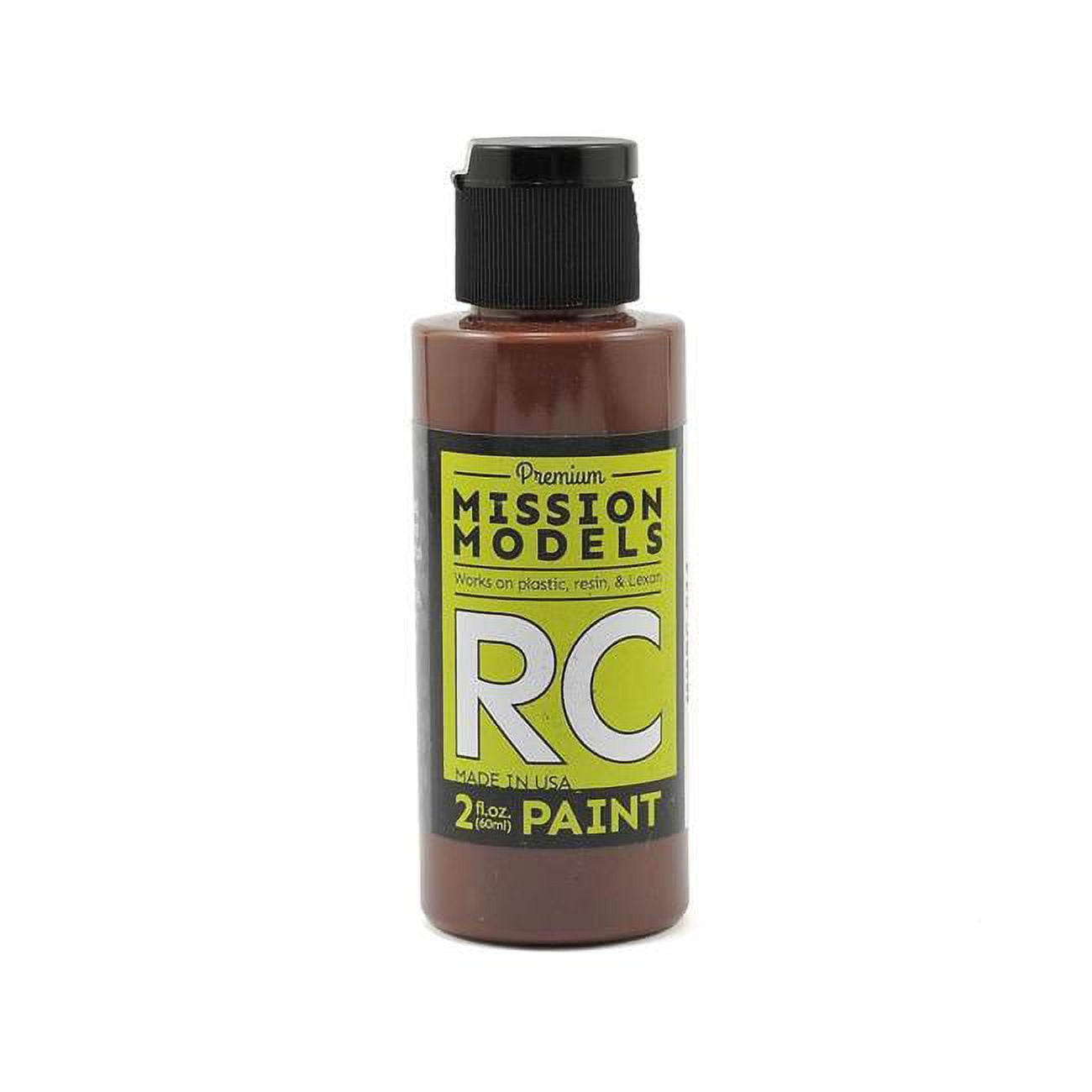 Mission Models 2 oz Acrylic Lexan Body Paint Dark Brown