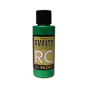 Mission Models MMRC-035 Iridescent Turquoise Water-Based RC Airbrush Paint 2oz