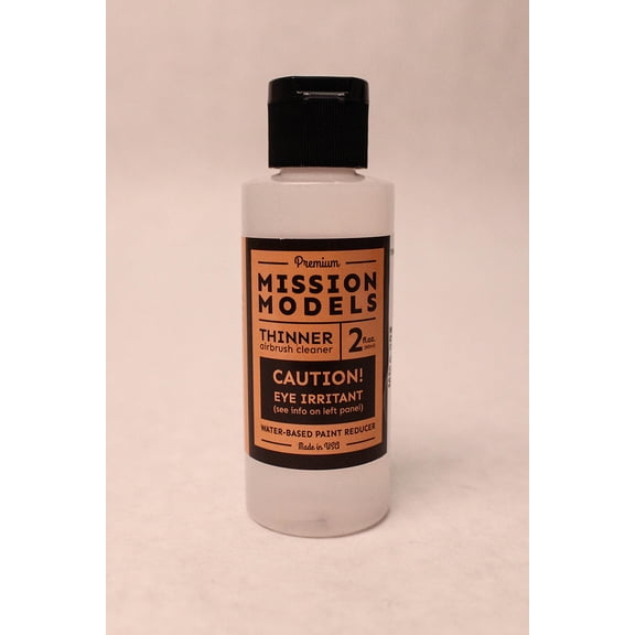 Mission Models Acrylic Thinner / Reducer / Airbrush Cleaner 2Oz Bottle