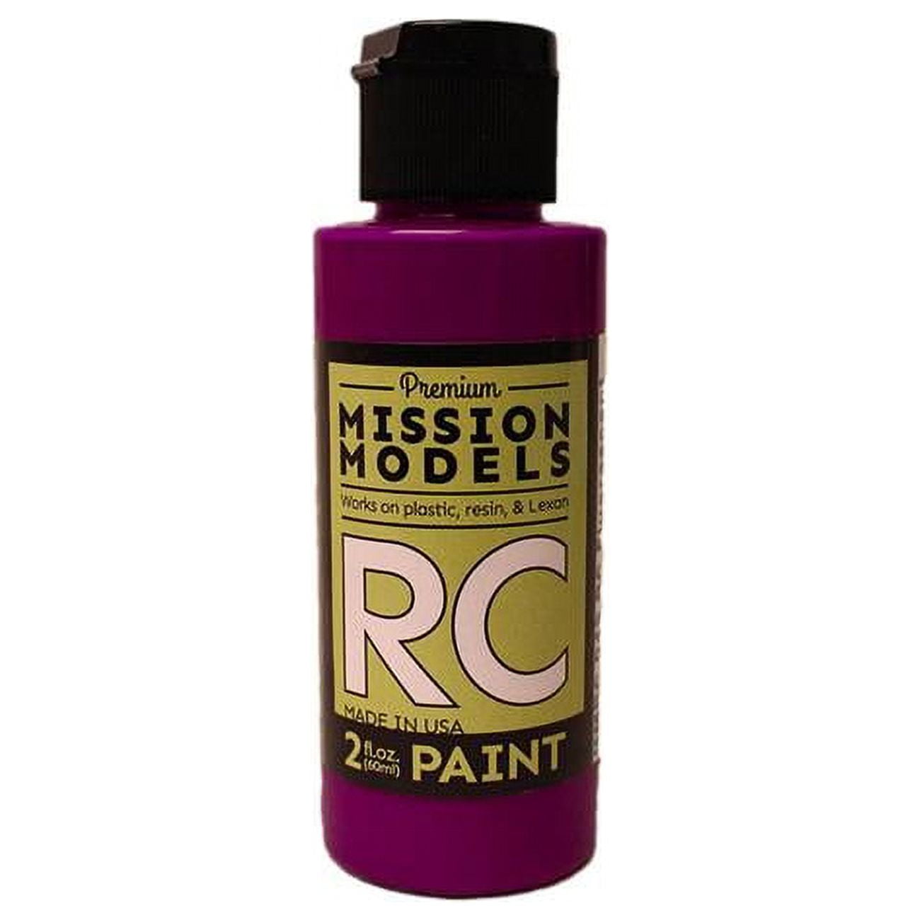 Mission Models 2 oz Fluorescent Racing Violet Acrylic Lexan Body Paint