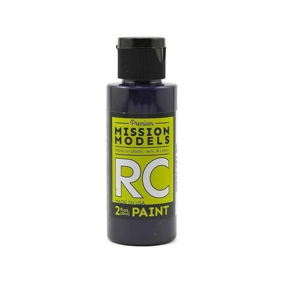 Mission Models MMRC-057 Translucent Purple Water-Based Rc Airbrush Paint 2oz