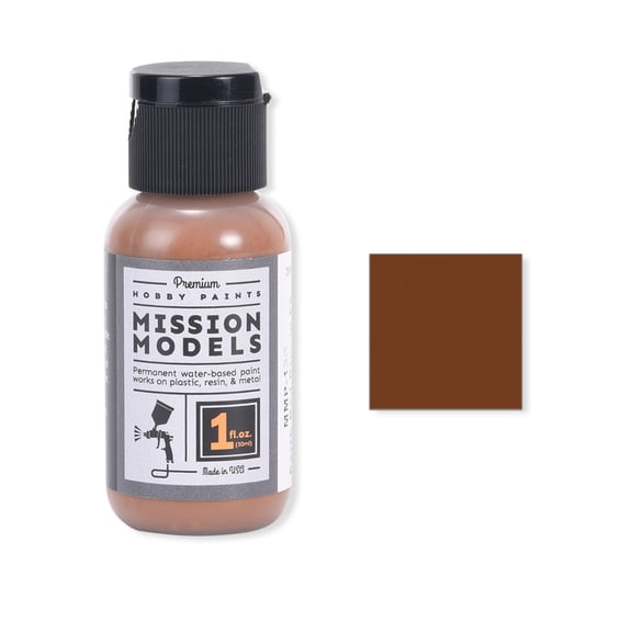 Mission Models MMP-130 Earth Red Brown FS 30117 MERDEC Acrylic Paint 1 oz (30ml)