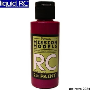 Mission Models MMRC-032 Iridescent Candy Red Water-Based RC Airbrush Paint 2oz