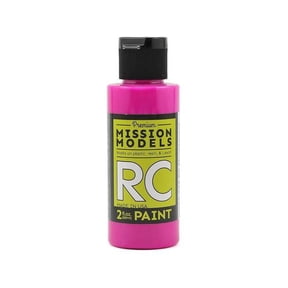 Mission Models MMRC-044 Fluorescent Racing Berry Water-Based Rc Airbrush Paint 2oz