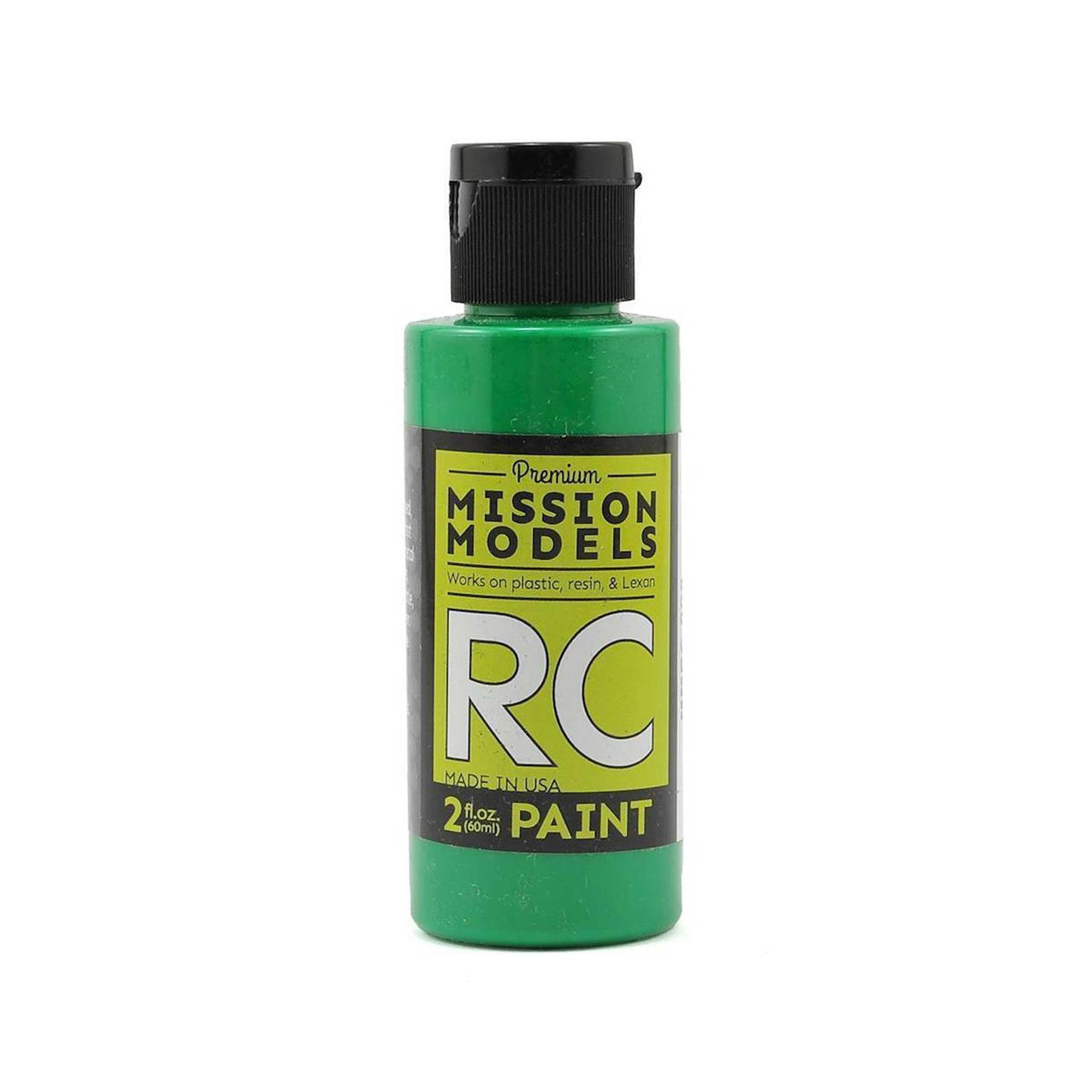 Mission Models RC Green 2oz Water Based Acrylic Paint MIOMMRC006