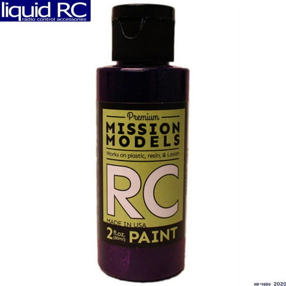 Mission Models RC Iridescent Purple2oz MIOMMRC031 Plastics Paint Acrylic