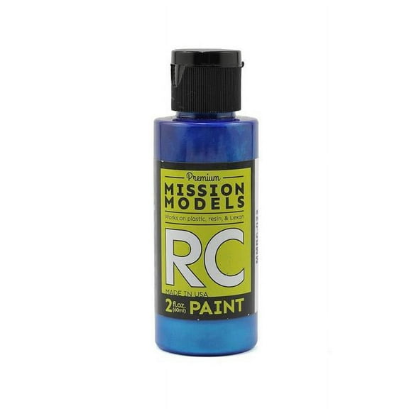 Mission Models RC Pearl Blue 2oz MIOMMRC022 Plastics Paint Acrylic