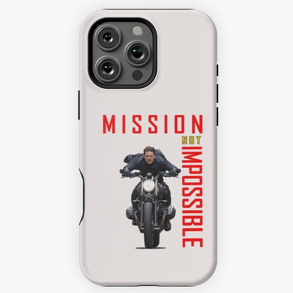 Mission Not Impossible Cool Phone Case for iPhone 16 15 14 13 12 11 Pro Max M5901048