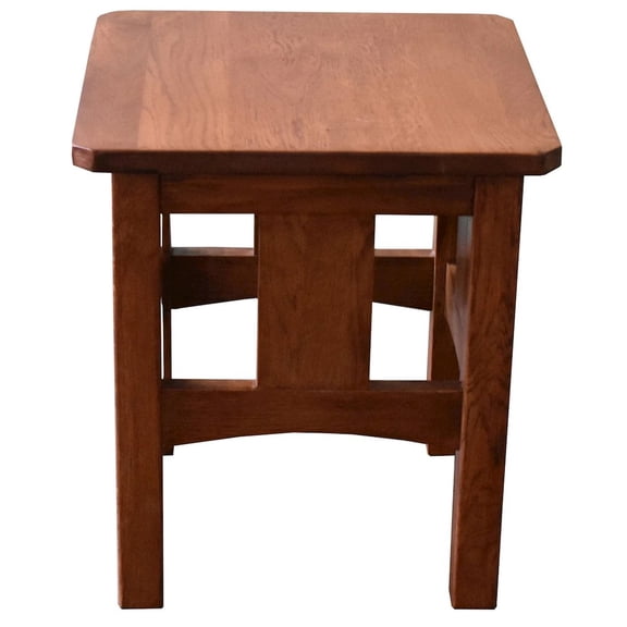 Mission Oak Slat End Table - Michael's Cherry (MC1)