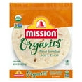 thumbnail image 1 of Mission Organics Soft Taco Flour Tortillas, 10.5 oz, 6 Count, 1 of 13