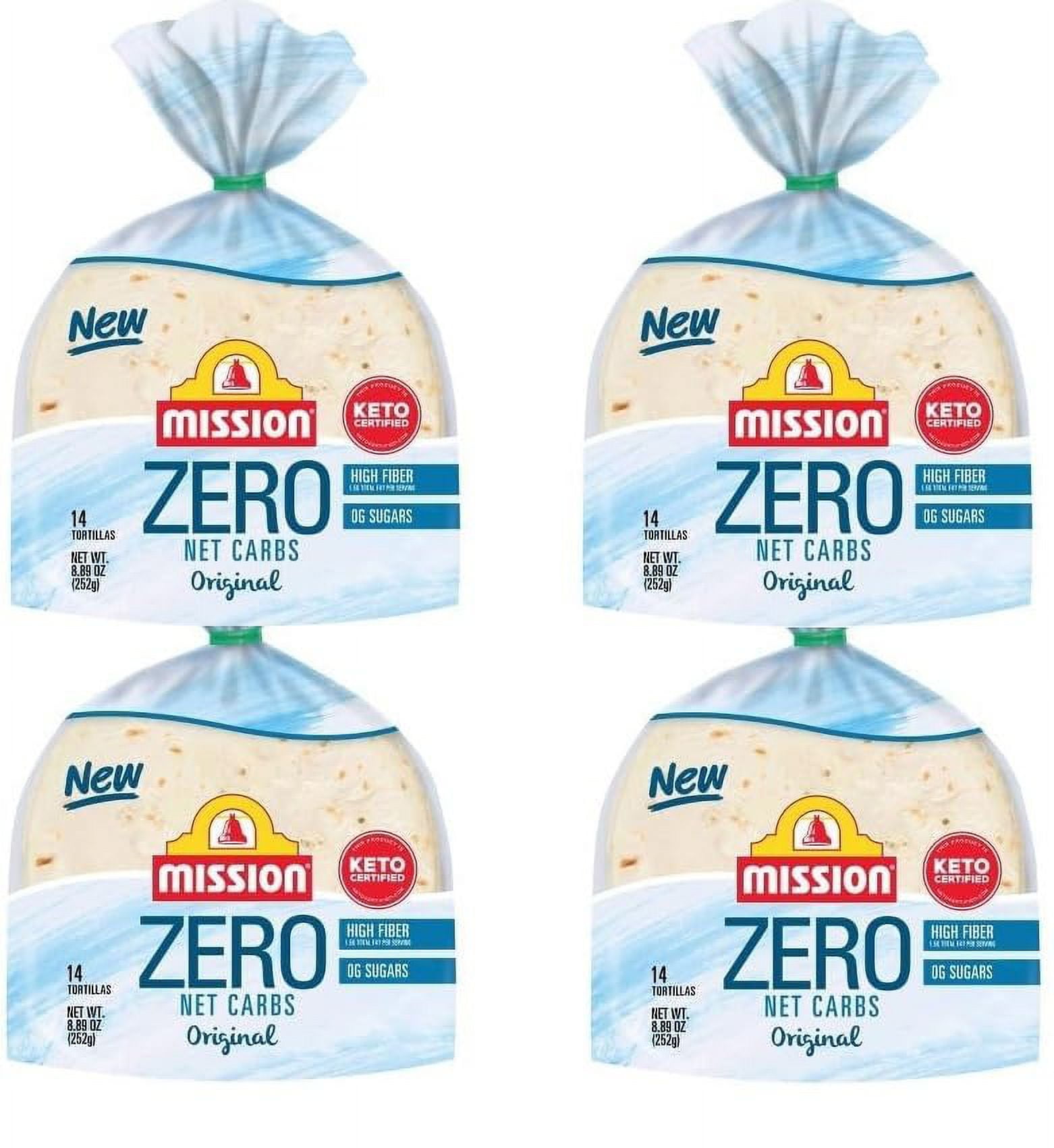 Mission Original Tortillas - 0g Net Carbs - Keto Certified - 4.5 ...