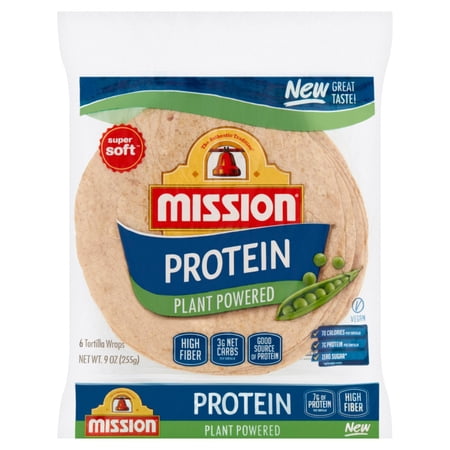 Mission Protein Plant Powered Tortilla Wraps